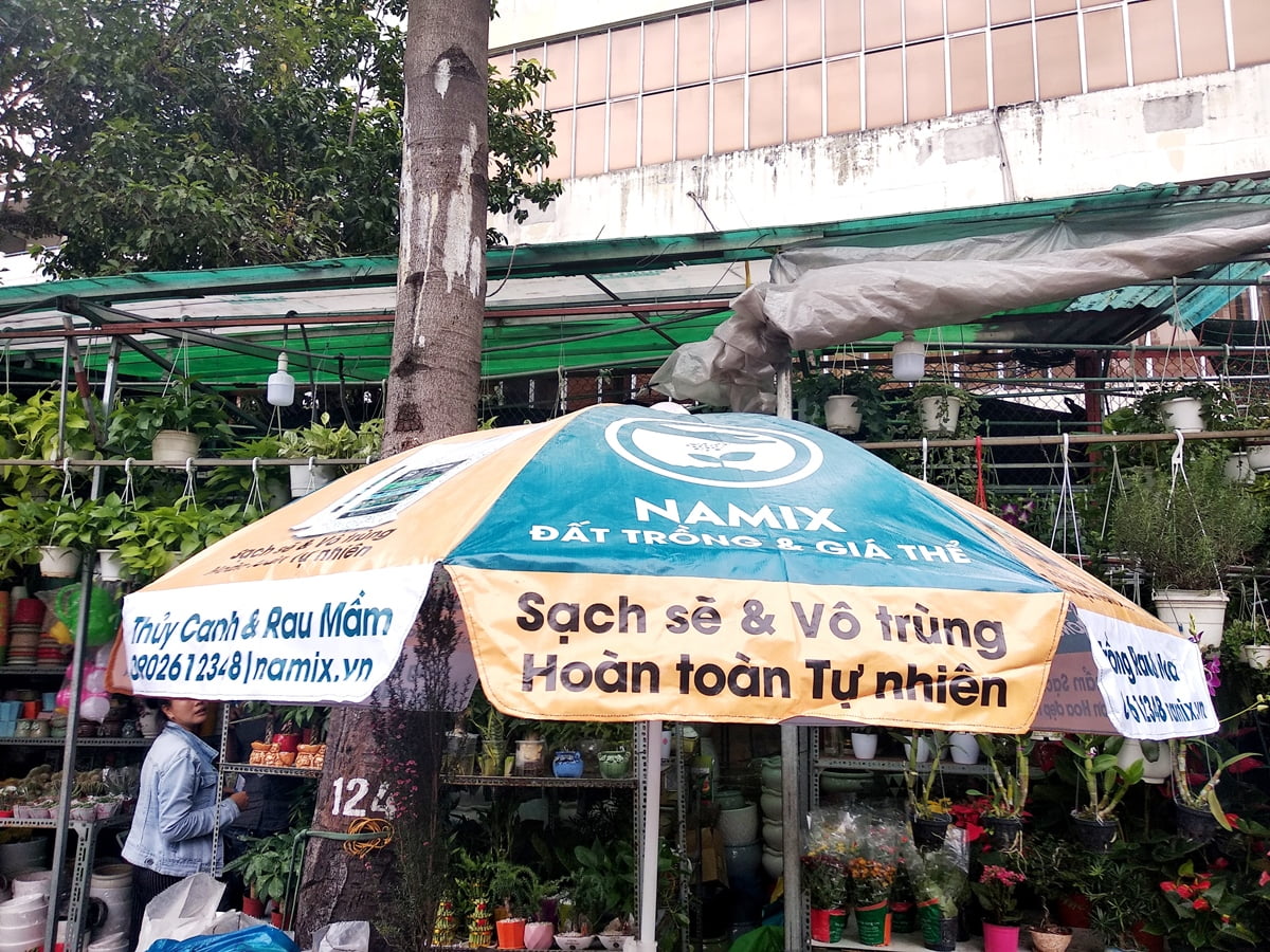 Namix hỗ trợ Poster quảng cáo cho đại lý bán Đất sạch