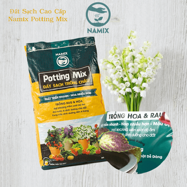 Đất sạch Namix cao cấp chuyên trồng rau và hoa hiệu quả bán tại Bình Thạnh Đất sạch Namix cao cấp chuyên trồng rau và hoa hiệu quả bán tại Bình Thạnh