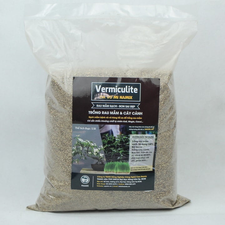 Đá Vermiculite dùng trồng hoa kiểng cao cấp