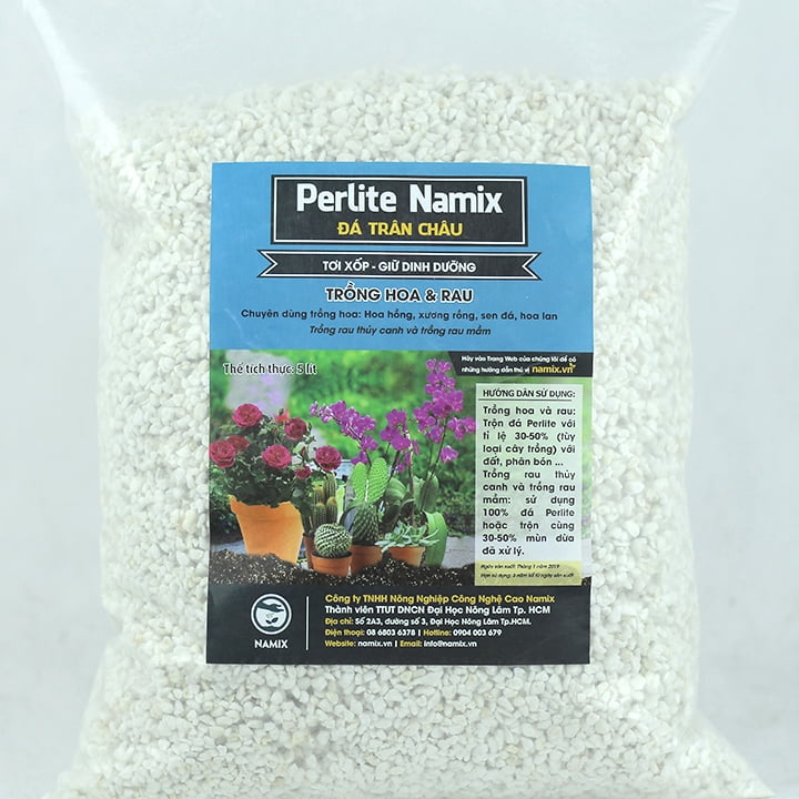 Bảo quản đá Perlite. Đá Perlite Namix