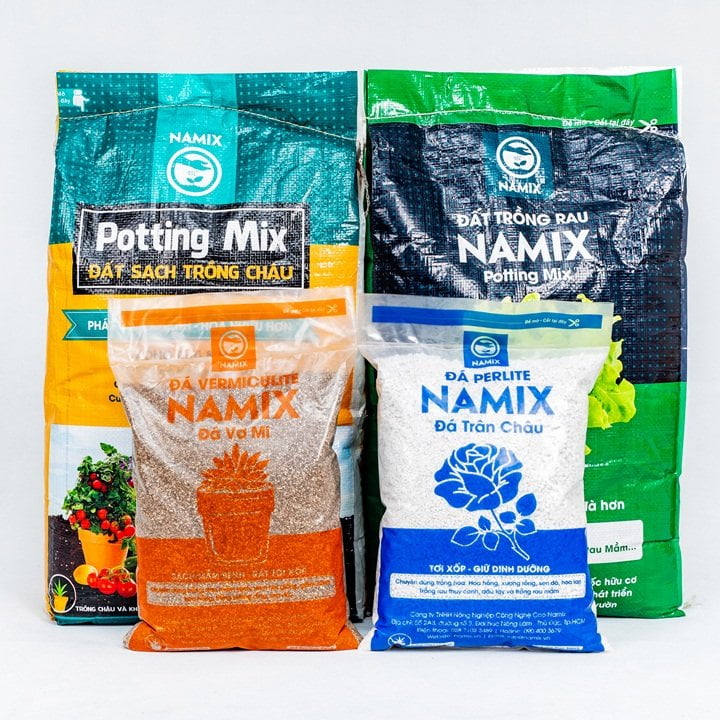 Sản phẩm đất trồng, giá thể trồng cây Namix