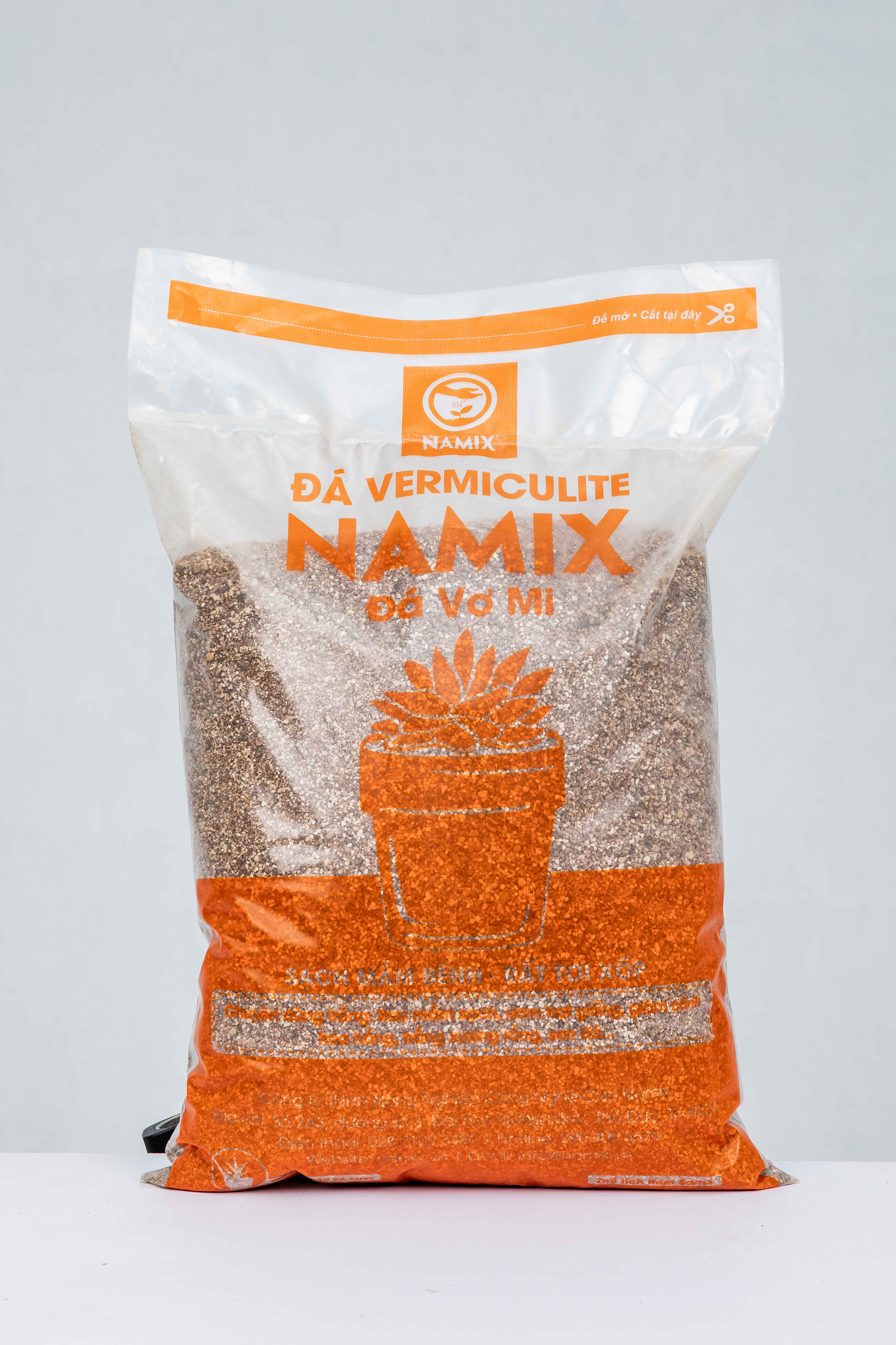 Đá Vermiculite - đá vơ mi Namix trồng xương rồng sen đá