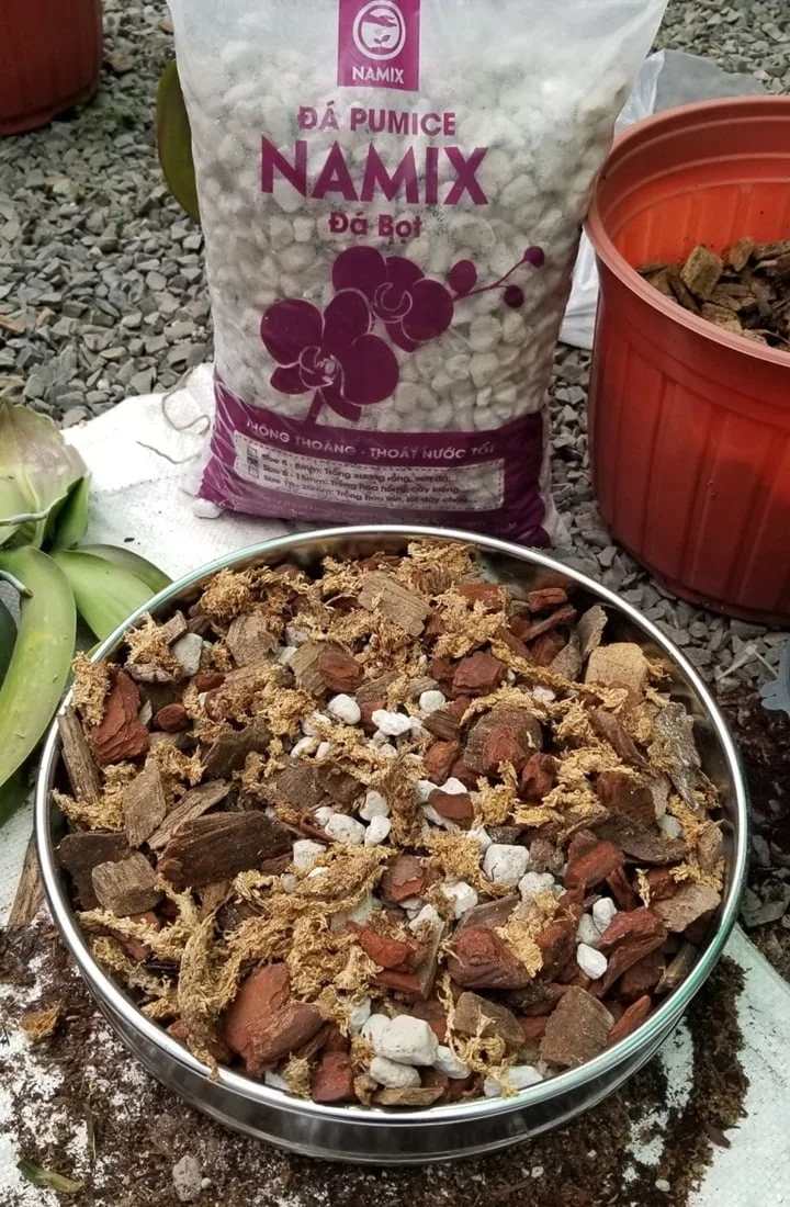 Giá thể trồng lan Namix