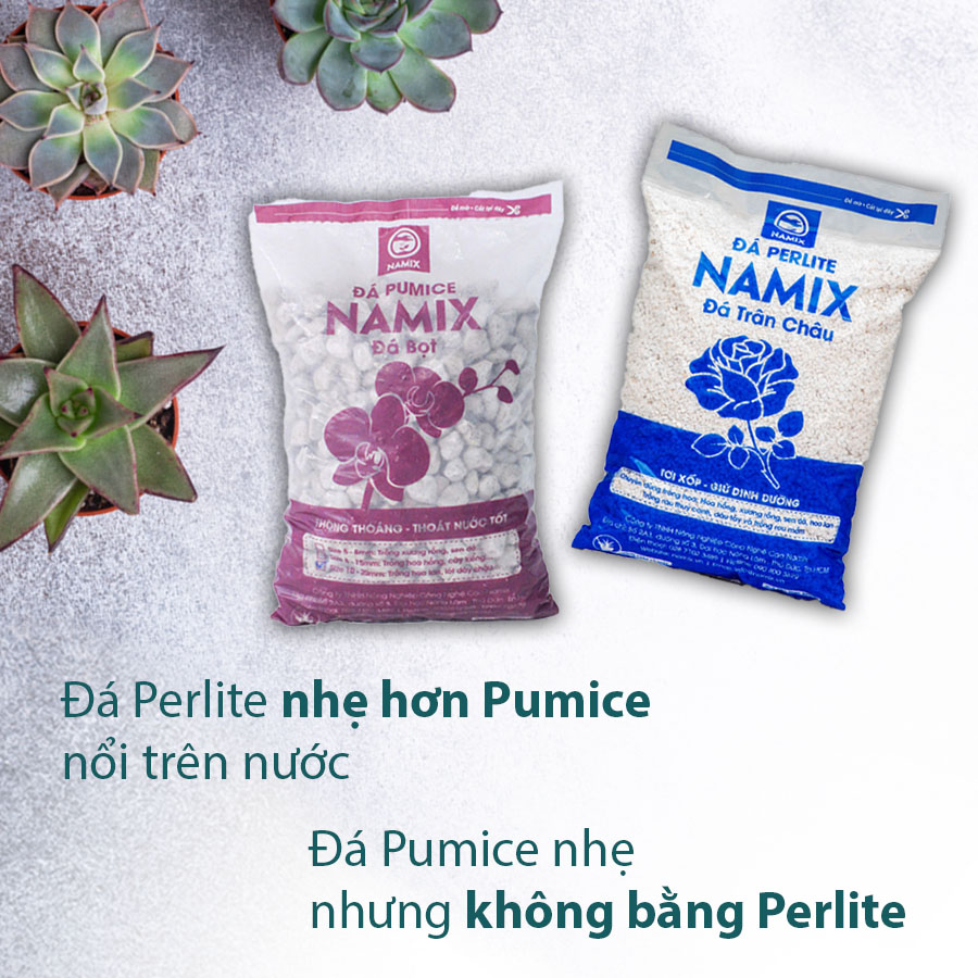 Perlite và Pumice