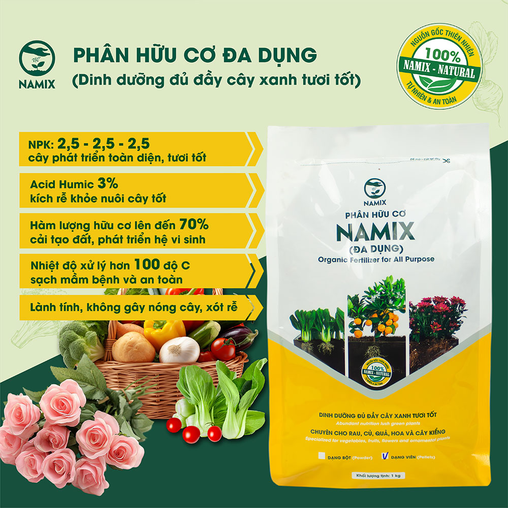 phân hữu cơ đa dụng