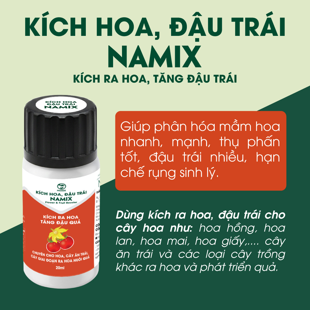 kích hoa đậu trái namix