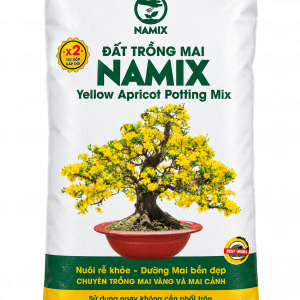 đất trồng mai được sản xuất bởi namix, sản phẩm dễ trồng vườn, không cần phối trộn, thành phần đất tự nhiên